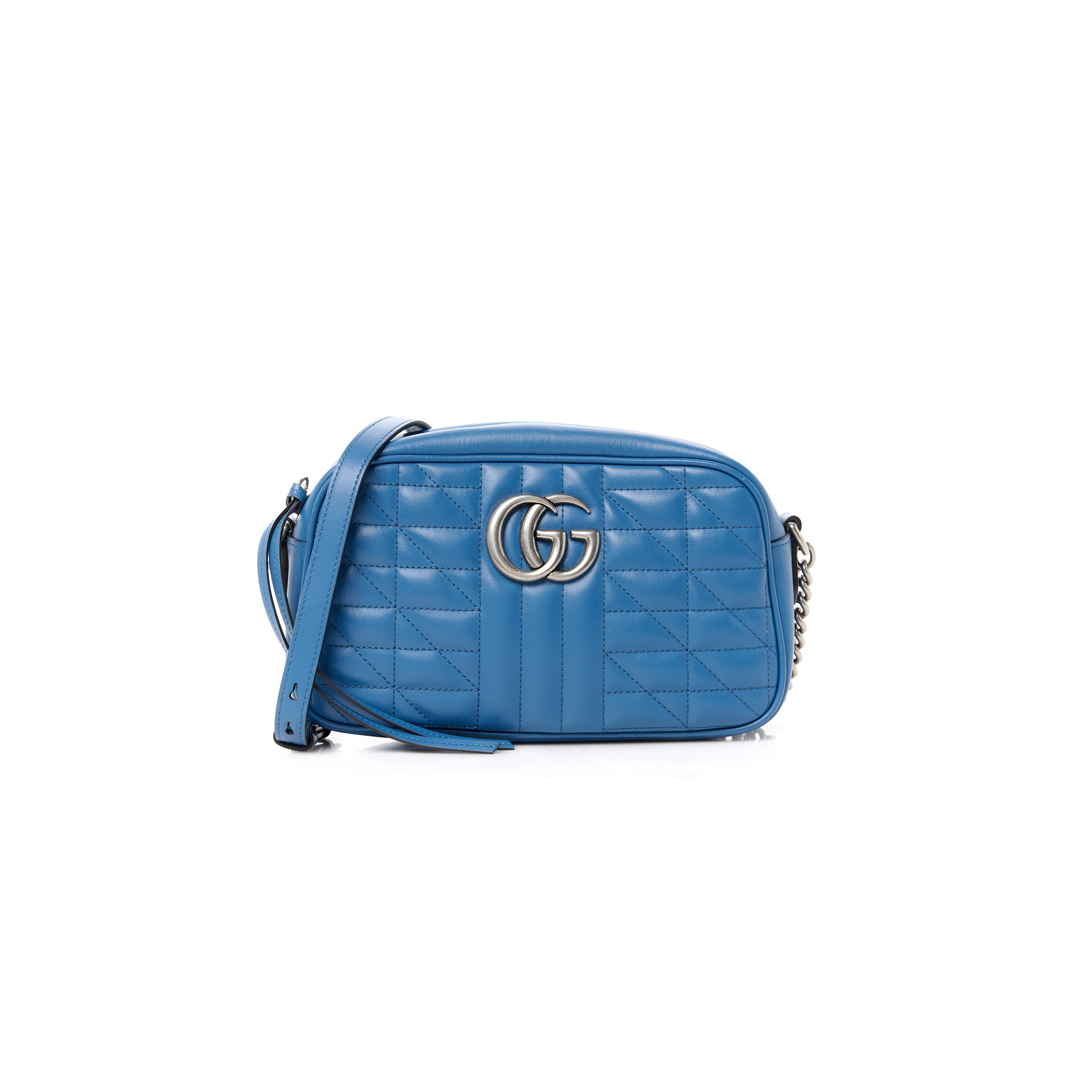 GUCCI GG MARMONT MATELASSÉ SHOULDER BAG 447632 (24*12*7cm)